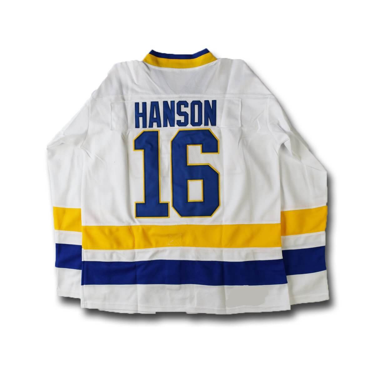 Hanson Charlestown Chiefs Hockey Jersey Hanson 16