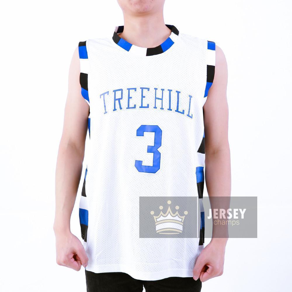 Stitched One Tree Hill Basketball Jerseys #23 #3 - Jersey Champs - Custom Basketball, Baseball, Football & Hockey Jerseys